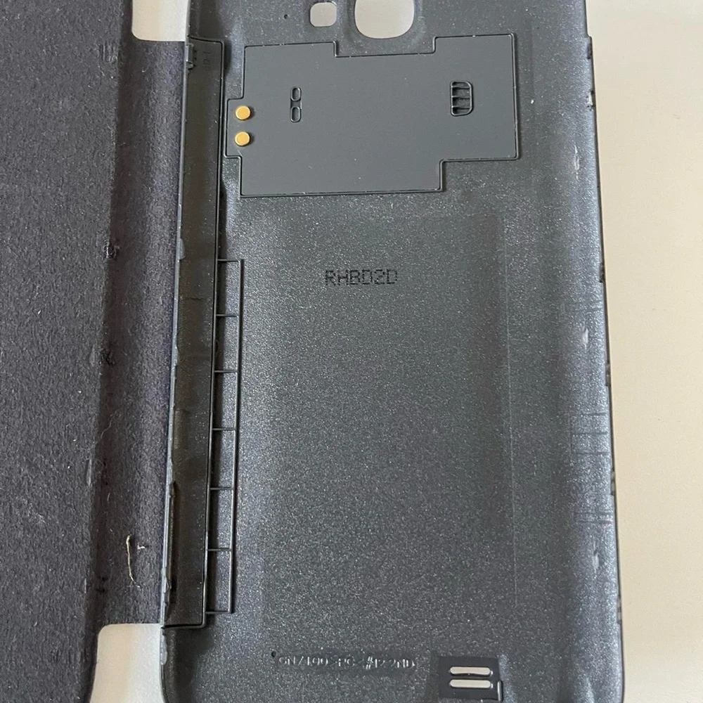 Samsung, Charcoal Galaxy Note II Light Weight Folio Phone Case Cover